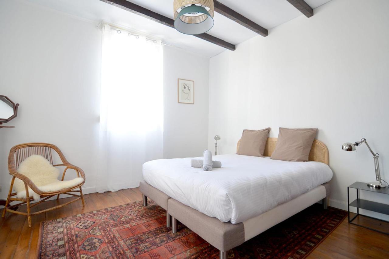 Gambetta Stylish 2 Bedrooms Apartment - Between Beach & Fresh Market Biarriz Exterior foto