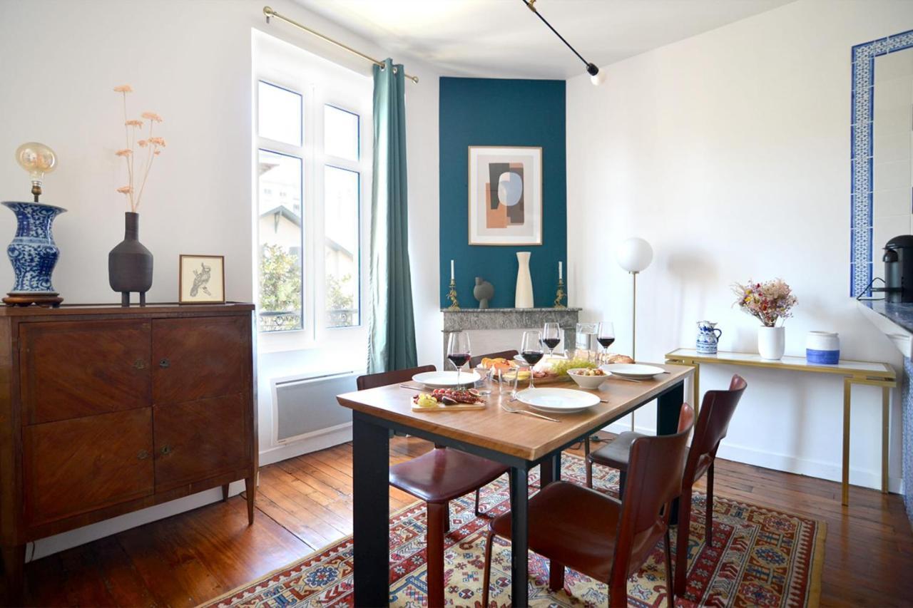Gambetta Stylish 2 Bedrooms Apartment - Between Beach & Fresh Market Biarriz Exterior foto